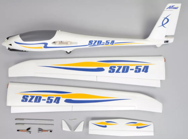 AS-AH017P SZD-54 E-Segler 2m PNP Arrows